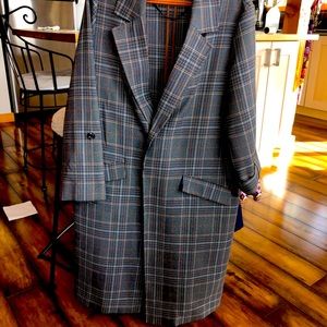 Duster style unlined jacket.  Purchased in UK